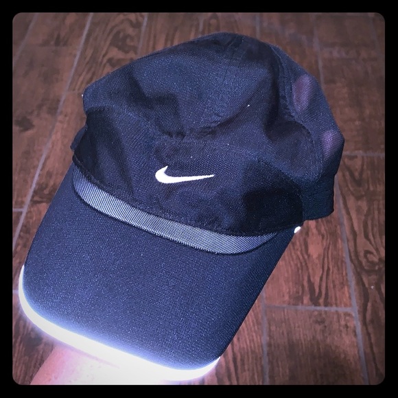 black gold nike hat